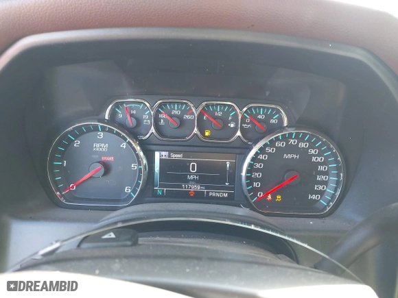 2015 Chevrolet Silverado 1500 High Country with VIN 3GCUKTEJ2FG434388, listed as a IAAI auction lot 41677014 with 117,959 mi miles. Bid and sale history available at carsss.com. Image 7.
