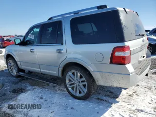 2016 Ford Expedition Limited с VIN 1FMJU2AT7GEF54495, выставлен на аукционе Copart как лот 46087895 с пробегом Не указан миль и Списание • Salvage title. История ставок и продаж доступна на DreamBid. Изображение 2.