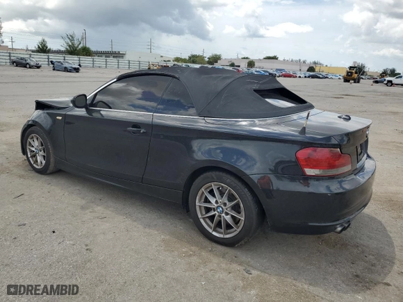 2011 BMW 1 Series 128i with VIN WBAUN1C5XBVH83530, listed as a Copart auction lot 66342954 with 263,641 mi miles and Salvage Title. Bid and sale history available at carsss.com. Image 2.