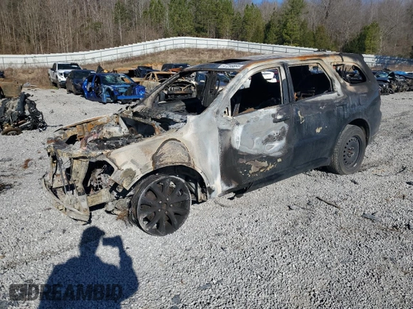 2018 Dodge Durango R/T with VIN 1C4SDHCT9JC114807, listed as a Copart auction lot 54884115 with Not provided miles and Salvage title. Bid and sale history available at DreamBid. Image 1.