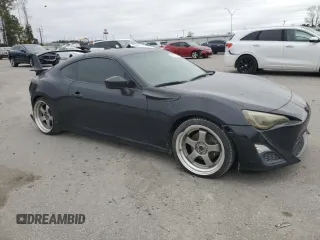 2013 Scion FR-S with VIN JF1ZNAA10D1721382, listed as a Copart auction lot 43795745 with 158,269 mi miles and Salvage Title. Bid and sale history available at carsss.com. Image 4.