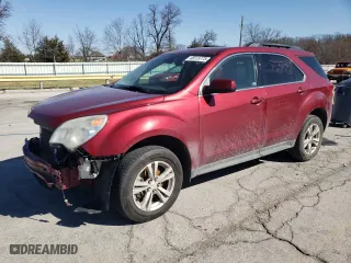 2012 Chevrolet Equinox LT w/2LT with VIN 2GNALPEK8C6232704, listed as a Copart auction lot 48515775 with 185,682 mi miles and Salvage Title. Bid and sale history available at carsss.com. Image 1.