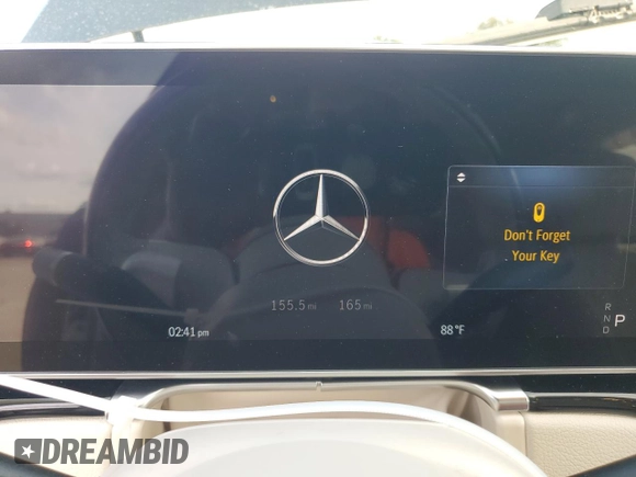 2024 Mercedes-Benz S 580e with VIN W1K6G6KB9RA287889, listed as a Copart auction lot 79701824 with 165 mi miles and Salvage Title. Bid and sale history available at DreamBid. Image 9.
