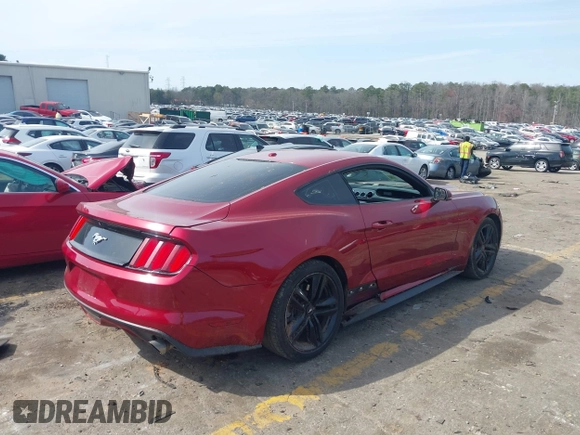 2016 Ford Mustang EcoBoost with VIN 1FA6P8TH2G5255578, listed as a IAAI auction lot 41754577 with 99,155 mi miles and . Bid and sale history available at carsss.com. Image 4.