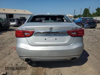 2017 Nissan Maxima SV with VIN 1N4AA6AP4HC418058, listed as a Copart auction lot 60500965 with 154,308 mi miles and Salvage title. Bid and sale history available at DreamBid. Image 6.