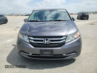 2016 Honda Odyssey EX-L with VIN 5FNRL5H61GB029782, listed as a Copart auction lot 53917895 with 139,630 mi miles and Salvage Title. Bid and sale history available at carsss.com. Image 14.