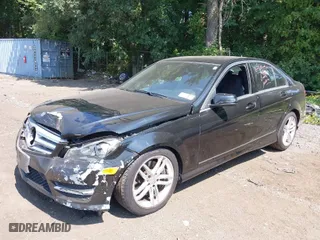 2013 Mercedes-Benz C-Class C 300 Sport with VIN WDDGF8AB2DA835261, listed as a IAAI auction lot 40195052 with 62,511 mi miles. Bid and sale history available at carsss.com. Image 2.