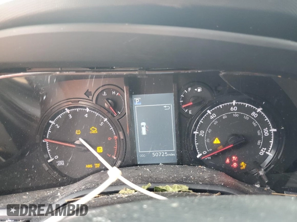 2021 Toyota 4Runner SR5 Premium with VIN JTENU5JR2M5929292, listed as a Copart auction lot 60743695 with 50,725 mi miles and Salvage title. Bid and sale history available at DreamBid. Image 9.