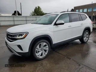 2023 Volkswagen Atlas SE z VIN 1V2KR2CA0PC529535, wystawiony jako Copart lot #55973775 z przebiegiem 23 476 mil mil oraz Czysty tytuł • Clean title. Historia ofert i sprzedaży dostępna na DreamBid. Obrazek 1.
