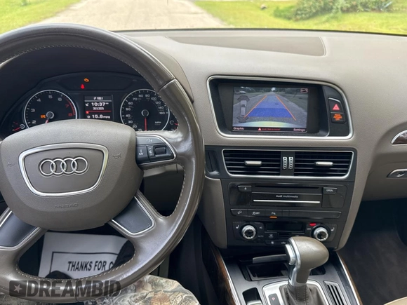 2013 Audi Q5 Premium Plus with VIN WA1LFAFP9DA069222, listed as a Copart auction lot 59287815 with 138,264 mi miles and Clean title. Bid and sale history available at DreamBid. Image 9.