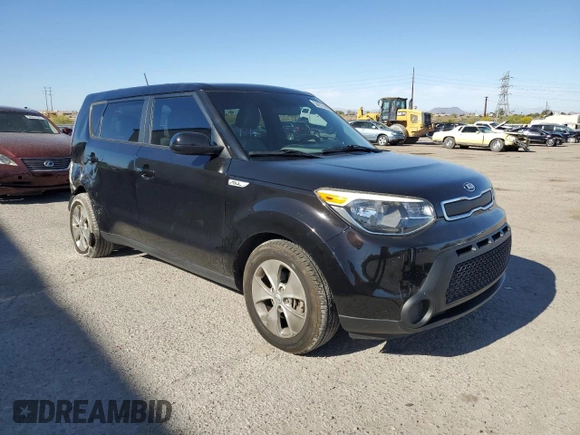2015 Kia Soul with VIN KNDJN2A28F7805018, listed as a Copart auction lot 54275135 with 65,978 mi miles and Salvage Title. Bid and sale history available at DreamBid. Image 4.