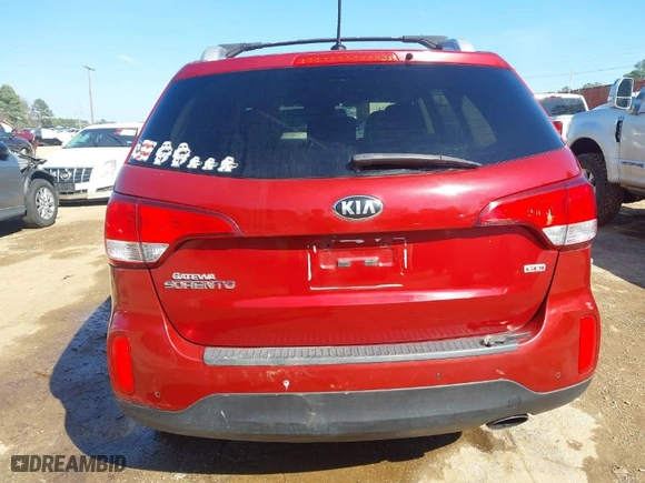 2014 Kia Sorento LX with VIN 5XYKT3A61EG528538, listed as a IAAI auction lot 41676731 with NaN miles. Bid and sale history available at carsss.com. Image 16.