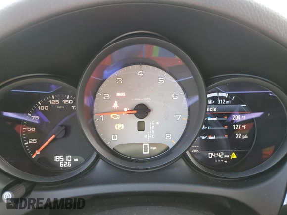 2020 Porsche Macan S with VIN WP1AB2A50LLB38028, listed as a Copart auction lot 56374975 with 18,510 mi miles and Salvage title. Bid and sale history available at DreamBid. Image 9.