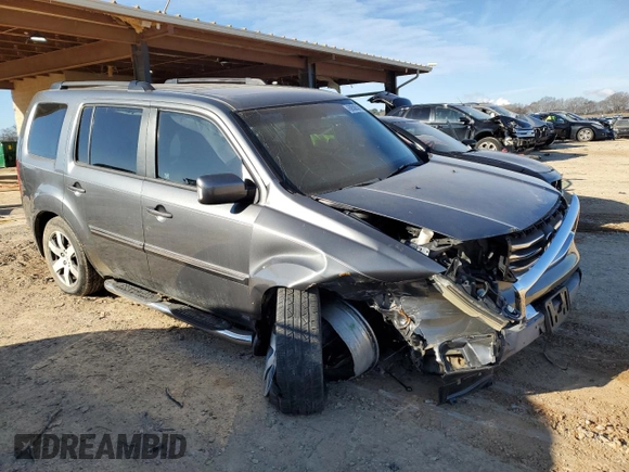 2012 Honda Pilot Touring with VIN 5FNYF3H90CB036699, listed as a Copart auction lot 45858635 with 161,132 mi miles and Salvage Title. Bid and sale history available at carsss.com. Image 4.