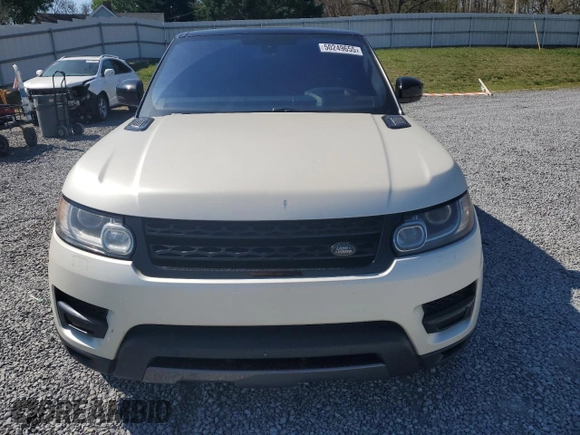 2016 Land Rover Range Rover Sport Dynamic with VIN SALWR2EF2GA581278, listed as a Copart auction lot 50249655 with 88,421 mi miles and Salvage Title. Bid and sale history available at DreamBid. Image 5.