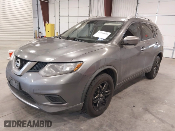 2016 Nissan Rogue SV with VIN KNMAT2MT6GP723090, listed as a IAAI auction lot 41996043 with 170,843 mi miles and . Bid and sale history available at DreamBid. Image 17.