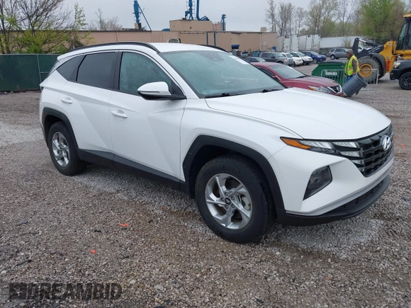 2023 Hyundai Tucson SEL z VIN 5NMJBCAE3PH214971, wystawiony jako IAAI lot #42014930 z przebiegiem 13 025 mil mil oraz . Historia ofert i sprzedaży dostępna na DreamBid. Obrazek 1.