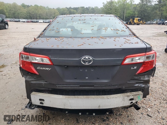 2012 Toyota Camry L with VIN 4T4BF1FK9CR217423, listed as a Copart auction lot 52524015 with 192,294 mi miles and Salvage Title. Bid and sale history available at carsss.com. Image 6.