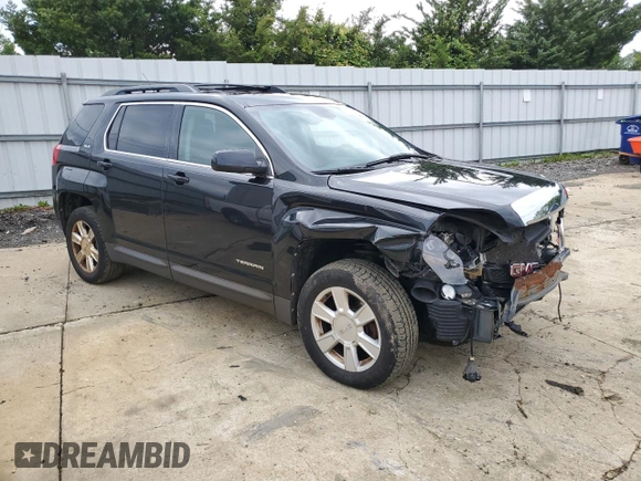 2012 GMC Terrain SLE-2 with VIN 2GKFLTEK7C6161829, listed as a Copart auction lot 58785535 with 144,235 mi miles and Salvage title. Bid and sale history available at DreamBid. Image 4.