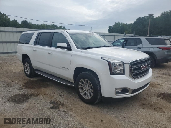 2017 GMC Yukon XL SLT with VIN 1GKS1GKC5HR337622, listed as a Copart auction lot 67837964 with 150,424 mi miles and Salvage Title. Bid and sale history available at carsss.com. Image 4.