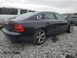 2018 Volvo S90 Momentum with VIN LVY982AK6JP039821, listed as a Copart auction lot 49254825 with 145,811 mi miles and Salvage Title. Bid and sale history available at carsss.com. Image 3.