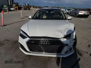 2023 Audi A5 Sportback Premium Plus with VIN WAUCBCF56PA050964, listed as a Copart auction lot 74617653 with 3,495 mi miles. Bid and sale history available at carsss.com. Image 11.