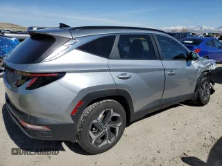 2022 Hyundai Tucson SEL with VIN 5NMJFCAE7NH089359, listed as a Copart auction lot 48527075 with 73,938 mi miles and Salvage Title. Bid and sale history available at DreamBid. Image 3.