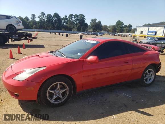 2005 Toyota Celica GT z VIN JTDDR32T950184300, wystawiony jako Copart lot #73743324 z przebiegiem 195 669 mil mil oraz Szkoda całkowita • Salvage title. Historia ofert i sprzedaży dostępna na DreamBid. Obrazek 1.