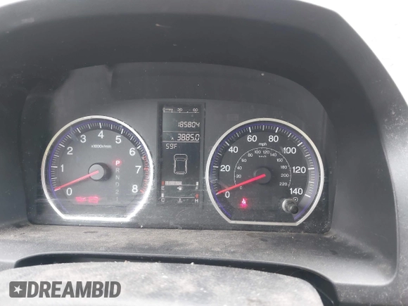 2008 Honda CR-V EX z VIN 3CZRE485X8G703462, wystawiony jako IAAI lot #42012390 z przebiegiem 185 804 mil mil oraz . Historia ofert i sprzedaży dostępna na DreamBid. Obrazek 7.