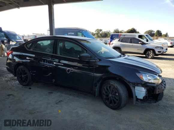 2018 Nissan Sentra S with VIN 3N1AB7AP7JY341893, listed as a Copart auction lot 52759735 with 67,721 mi miles and Salvage Title. Bid and sale history available at DreamBid. Image 4.