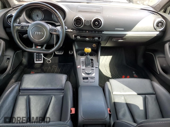 2016 Audi S3 Premium Plus with VIN WAUB1GFF2G1100760, listed as a Copart auction lot 64130253 with 96,962 mi miles. Bid and sale history available at carsss.com. Image 8.