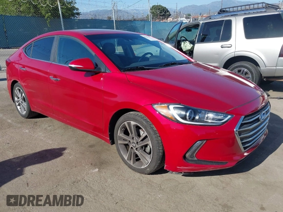 2017 Hyundai Elantra SE z VIN 5NPD84LF7HH063760, wystawiony jako IAAI lot #42327207 z przebiegiem 51 615 mil mil oraz . Historia ofert i sprzedaży dostępna na DreamBid. Obrazek 1.
