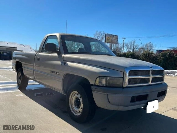 2001 Dodge Ram 1500 Work Special with VIN 1B7HC16X71S748142, listed as a Copart auction lot 88581235 with 60,619 mi miles and Clean Title. Bid and sale history available at carsss.com. Image 1.