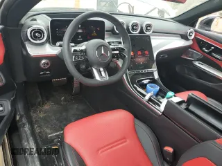 2024 Mercedes-Benz CLE 53 AMG z VIN W1KMJ6CB0RF040545, wystawiony jako Copart lot #44605135 z przebiegiem 466 mil mil oraz Szkoda całkowita • Salvage title. Historia ofert i sprzedaży dostępna na DreamBid. Obrazek 8.