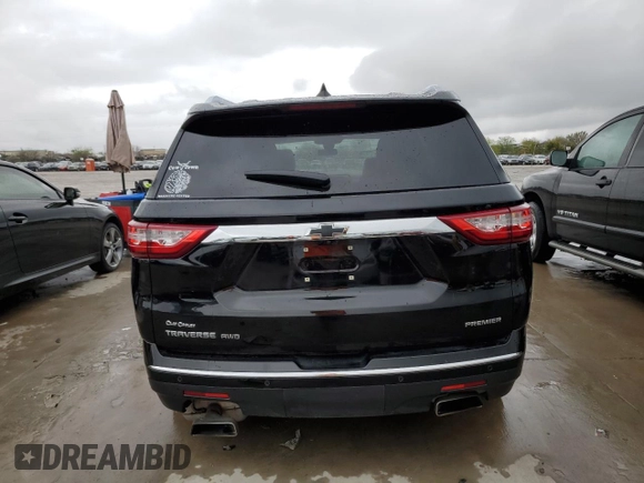 2019 Chevrolet Traverse Premier with VIN 1GNEVKKW5KJ109935, listed as a Copart auction lot 71992752 with 56,352 mi miles. Bid and sale history available at carsss.com. Image 6.