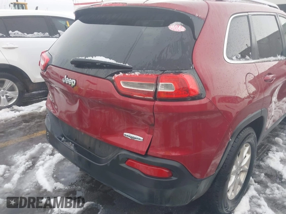 2014 Jeep Cherokee Latitude with VIN 1C4PJMCB8EW166853, listed as a IAAI auction lot 41579386 with 251,683 mi miles and . Bid and sale history available at DreamBid. Image 18.