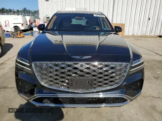 2025 Genesis GV80 z VIN KMUHDESC9SU214604, wystawiony jako Copart lot #50236995 z przebiegiem 4746 mil mil oraz Szkody całkowita. Historia ofert i sprzedaży dostępna na DreamBid. Obrazek 5.