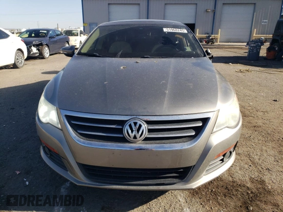 2012 Volkswagen CC Lux PZEV with VIN WVWHP7ANXCE505424, listed as a Copart auction lot 51968245 with 127,062 mi miles and Salvage Title. Bid and sale history available at carsss.com. Image 5.