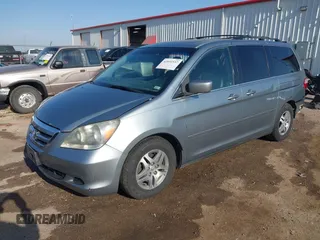 2007 Honda Odyssey EX-L with VIN 5FNRL38787B017464, listed as a IAAI auction lot 42031537 with 254,908 mi miles. Bid and sale history available at carsss.com. Image 2.