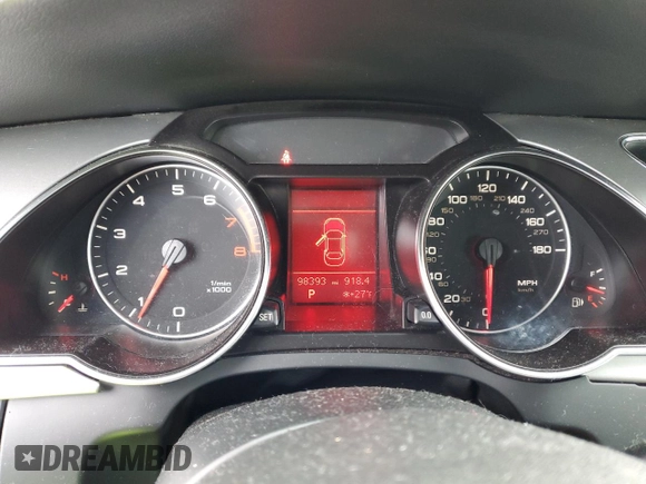 2012 Audi A5 Premium Plus с VIN WAULFAFH3CN000190, выставлен на аукционе Copart как лот 45722775 с пробегом 98 393 миль миль и Списание • Salvage title. История ставок и продаж доступна на DreamBid. Изображение 9.