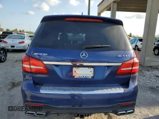 2017 Mercedes-Benz GLS with VIN 4JGDF7FE4HA879239, listed as a Copart auction lot 52265583 with 61,247 mi miles. Bid and sale history available at carsss.com. Image 6.