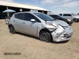 2016 Nissan LEAF S with VIN 1N4AZ0CP6GC311160, listed as a Copart auction lot 63254853 with 59,855 mi miles. Bid and sale history available at carsss.com. Image 4.