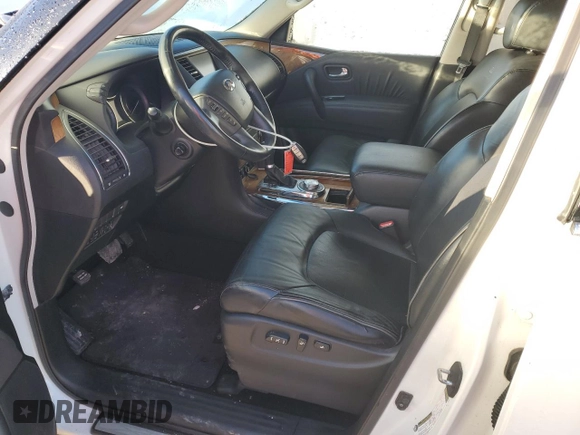 2012 Infiniti QX56 8-passenger with VIN JN8AZ2NCXC9316633, listed as a Copart auction lot 82306714 with 237,352 mi miles and Clean Title. Bid and sale history available at carsss.com. Image 7.