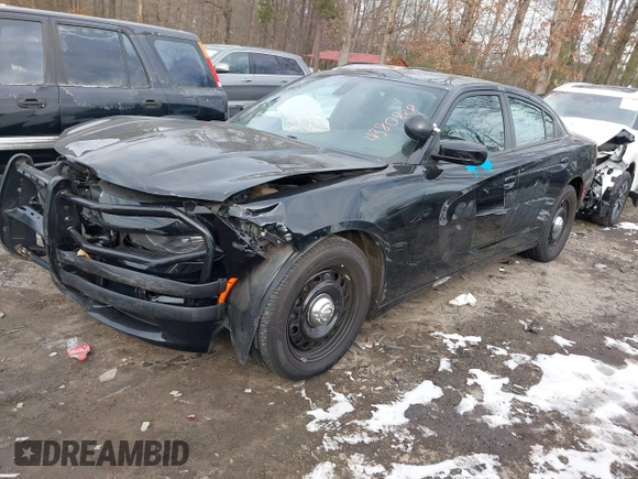 2019 Dodge Charger Police with VIN 2C3CDXKT9KH726928, listed as a IAAI auction lot 41380838 with 84,308 mi miles and . Bid and sale history available at DreamBid. Image 18.