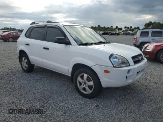 2007 Hyundai Tucson GLS with VIN KM8JM12B17U647826, listed as a Copart auction lot 74586934 with 0 mi miles and Salvage Title. Bid and sale history available at carsss.com. Image 4.
