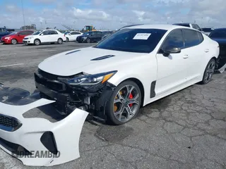 2020 Kia Stinger GT with VIN KNAE35LC1L6083081, listed as a IAAI auction lot 41587406 with 127,877 mi miles. Bid and sale history available at carsss.com. Image 19.