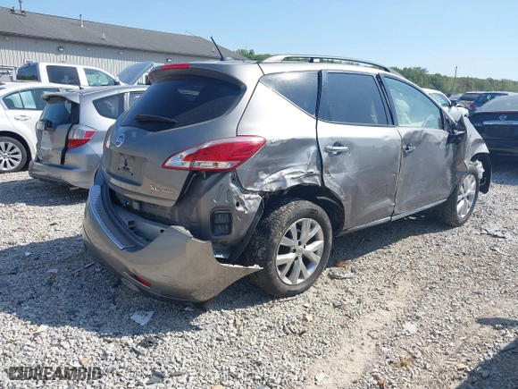 2011 Nissan Murano SV with VIN JN8AZ1MW8BW155298, listed as a IAAI auction lot 40313558 with 174,981 mi miles. Bid and sale history available at carsss.com. Image 4.