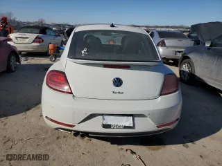 2018 Volkswagen Beetle SE with VIN 3VWJD7AT9JM728177, listed as a Copart auction lot 42438515 with 0 mi miles and Salvage Title. Bid and sale history available at carsss.com. Image 6.