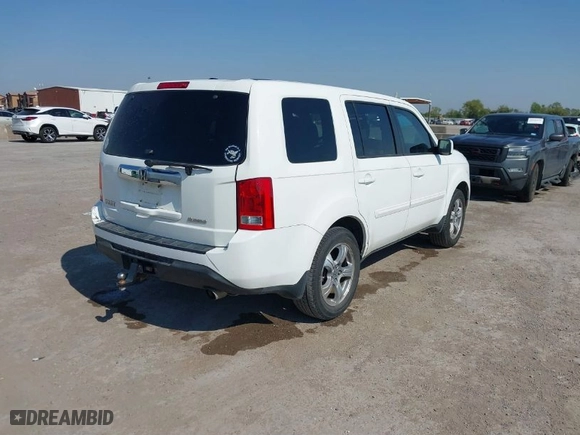 2013 Honda Pilot EX-L with VIN 5FNYF3H55DB037426, listed as a IAAI auction lot 40595131 with 173,371 mi miles. Bid and sale history available at carsss.com. Image 4.