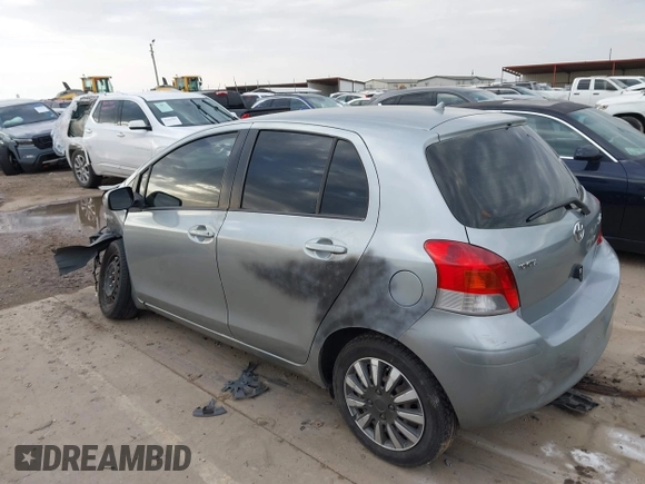 2010 Toyota Yaris with VIN JTDKT4K33A5314776, listed as a IAAI auction lot 41570383 with 167,428 mi miles. Bid and sale history available at carsss.com. Image 3.